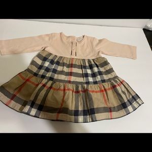 Vintage Burberry Baby Dress 6-9mo